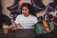 Image 2 of "THE FUTURE IS NEMIN" Tees