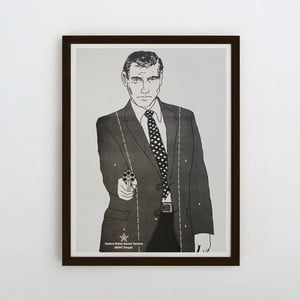 Handsome Bond Targetry Poster