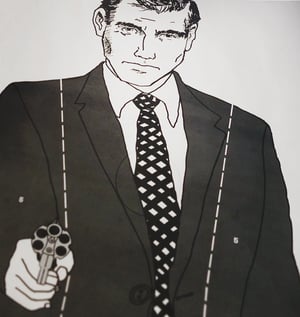 Handsome Bond Targetry Poster