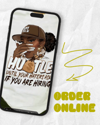 Image 2 of 💰HU$TLE UNTIL YOUR HATER$ ASK IF YOURE HIRING TEE💰
