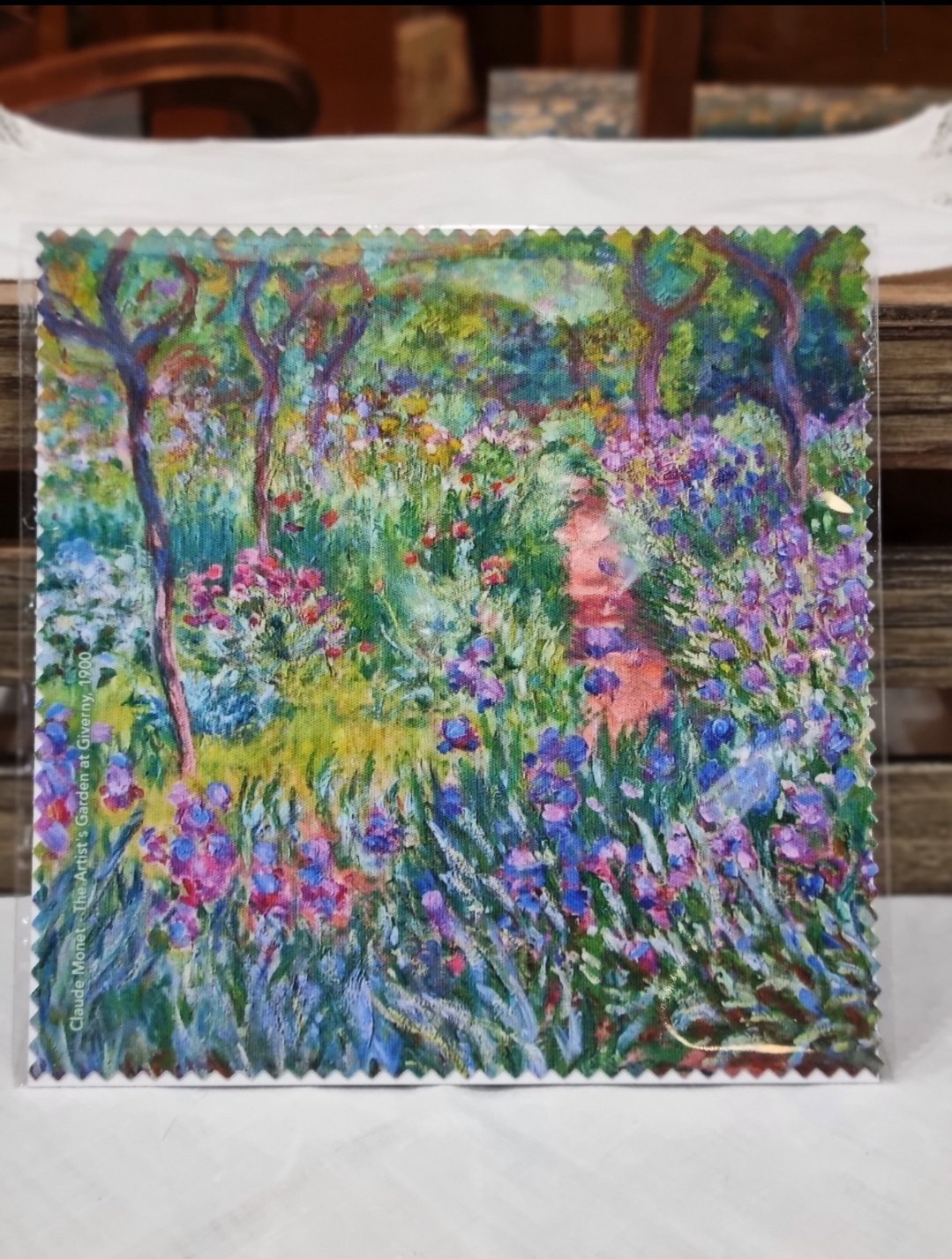 Image of Lens Cloth - Monet's Garden at Giverny