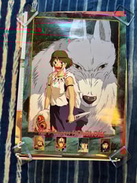Original 1997 Princess Mononoke B2 poster