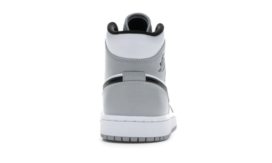 Image of Jordan 1 Mid "Light Smoke Grey"