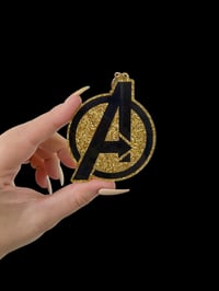 Superhero Logo Charm