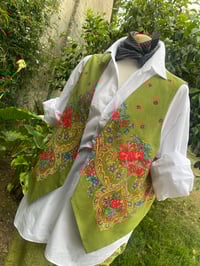 Image 2 of CHALECO FEITO A MAN. FOLIADA78. Talla M. 