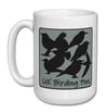 UK Birding Pins Logo Mug (Large - 15oz) Large Logo