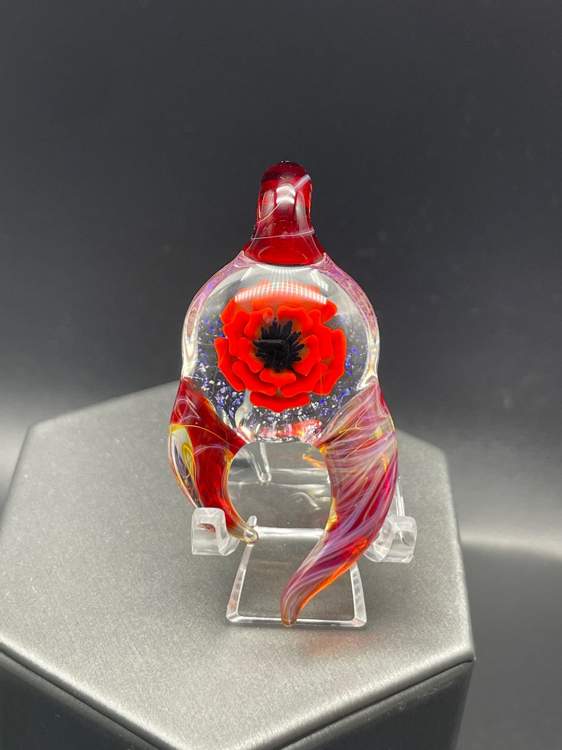 Image of Horned red rose