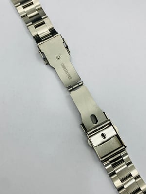 Image of 22mm Seiko oyster curved lugs stainless steel gents watch strap,New.(MU-22)