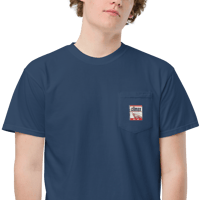 Image 2 of “Climax Premium Quality Knotless Leader” Unisex pocket t-shirt