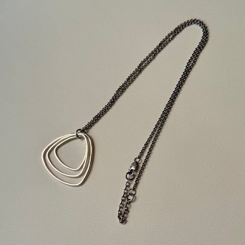 Image of Tri Hoop Necklace