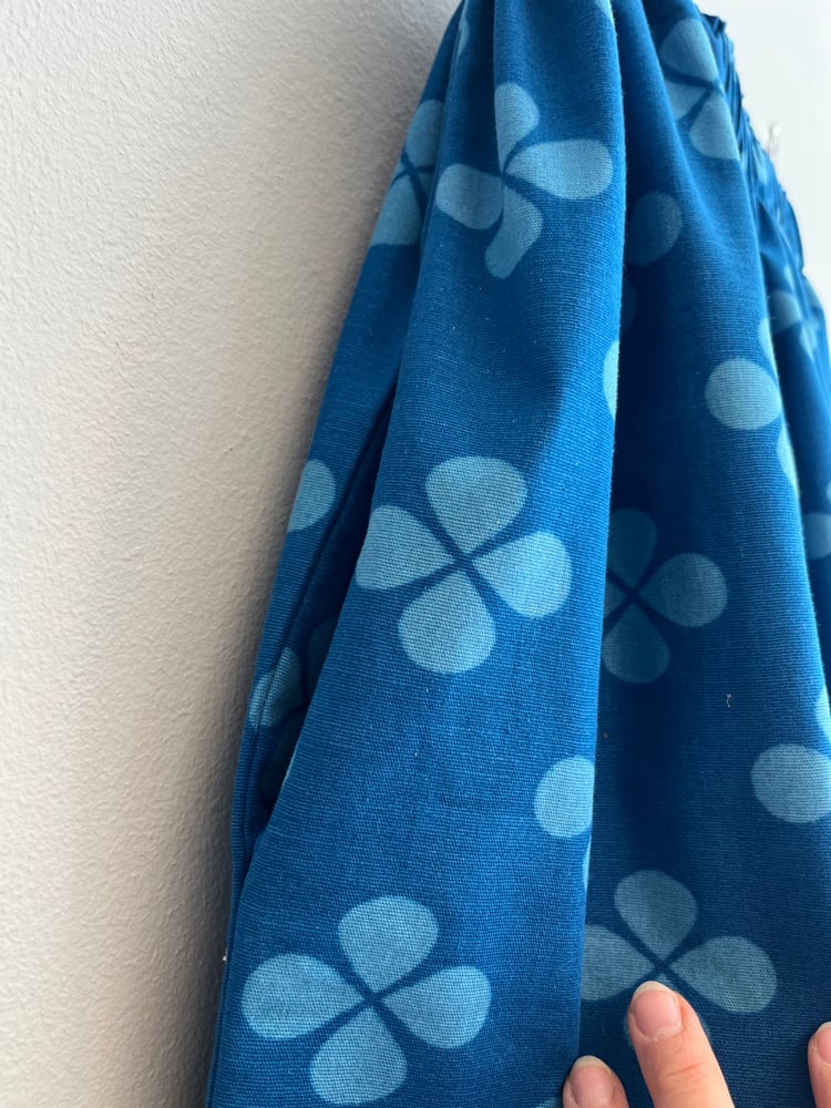 Image of Blue clover skirt (xs-xxl)
