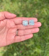 Image 2 of Moroccon Shaped Stud Earrings