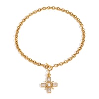 Image 1 of Valencia Cross Necklace