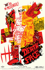 Image of LIMITED/NUMBERED DEATHFACE SILKSCREEN POSTER