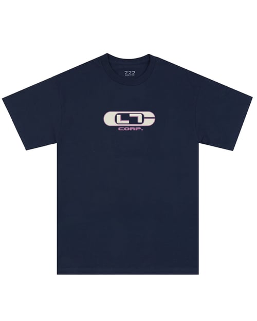 Image of L7 CORP TEE (NAVY)