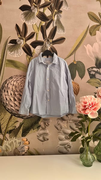 Image of Hemdchen blau, uni, Grösse 110cm