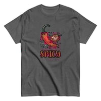 Image 3 of Unisex classic tee, Spicy Peppers T-Shirt | Funny Chili Pepper Graphic Tee