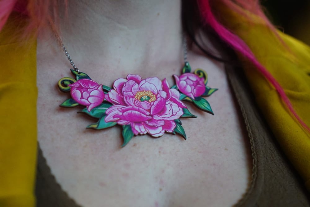 Image of Floral Necklace 🩷