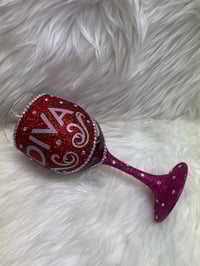Image 4 of The “Diva” Wine Glass