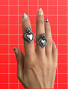 SACRED HEART FLAME RING