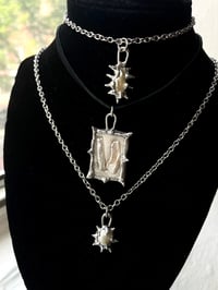 Image 3 of pearly and mirror pendants