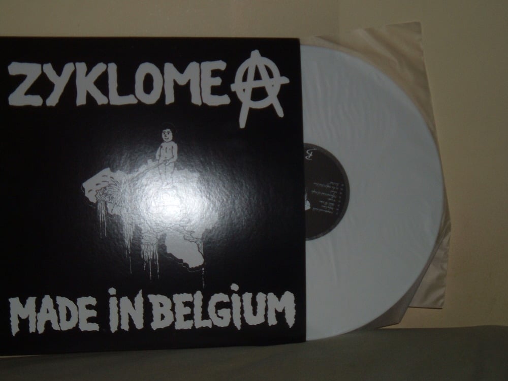 Image of Zyklome A - "MADE IN BELGIUM" Lp (ltd white vinyl)