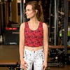 Red Poppies Crop Top