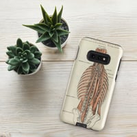 Image 4 of Antique Anatomical Drawing Spine Musculature Tough case for Samsung®