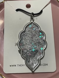 Image 5 of Celestial Leaf Resin Necklace