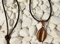 Prosperous Existence Necklace (Copper/Leather)