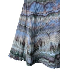 Image 6 of XS 90's Babydoll Mini Dress in Stone Agate Ice Dye