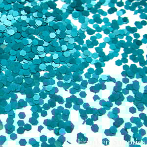 Image of Matte Turquoise Hex .062