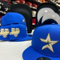 Image 2 of New Era 59Fifty Royal Slab City and  Slab City 6 pack carrier * Holiday Combo
