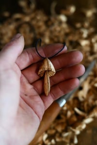 Image 4 of Spalted Beech Mushroom Pendant -