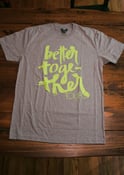 Image of Better Together Tour Tee - Mens Crew Neck (Gray/Neon)
