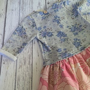 Image of Suzy Sweater Dress- Retro Floral