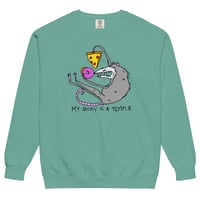 Image 7 of temple Unisex garment-dyed sweatshirt 