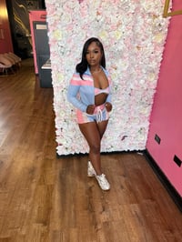 Image 3 of sky blue, pink & white 3 pc