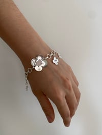 Image 2 of pink petals bracelet