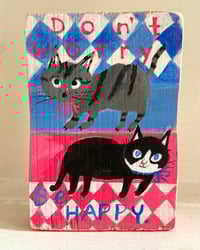 Image 5 of Original painting -Don’t Worry, Be Happy 