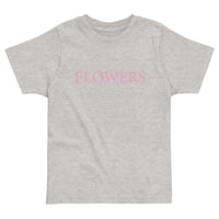 Image 4 of Toddler FLOWERS Tshirt