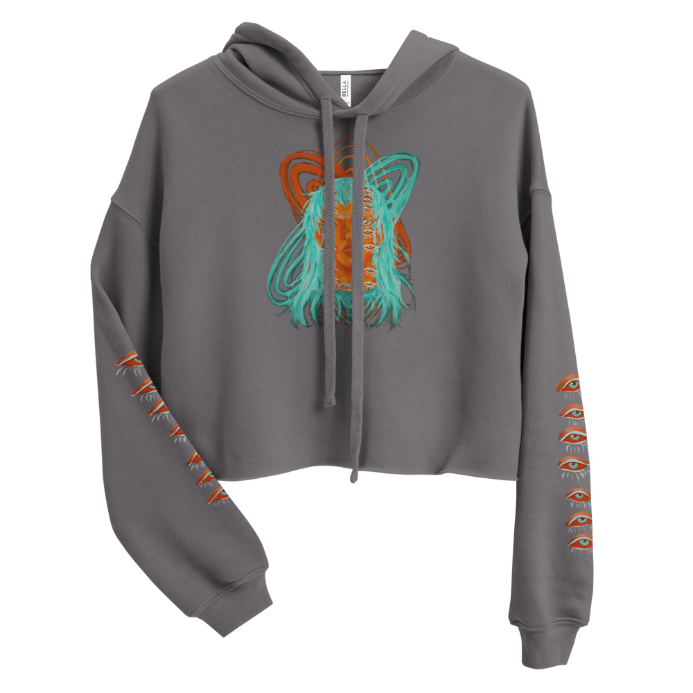 REPEAT CROP HOODIE