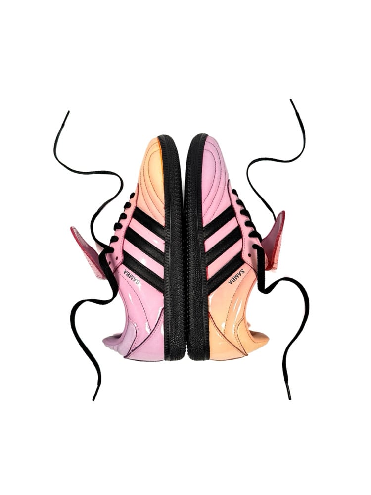 Image of Adidas Samba Shiny Sunset