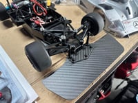 Image 3 of Tamiya Group C Carbon Bumper Mount and Splitter