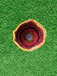 Image 3 of Scrap Crochet Basket 