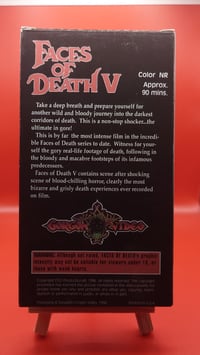 Image 9 of Faces of Death [Parts 1-6] (VHS) 