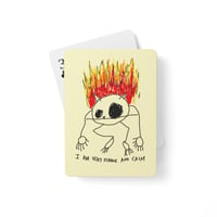 Poker playing cards STABLE AND CALM 