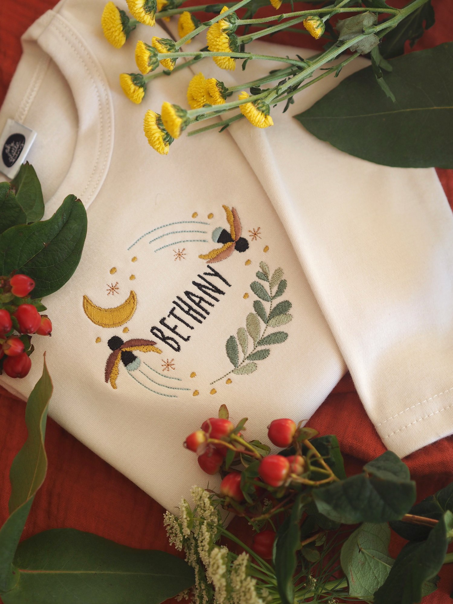 Image of Fireflies - Long Sleeve Stone Tee