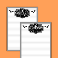 Image 1 of Sanderson Notepad