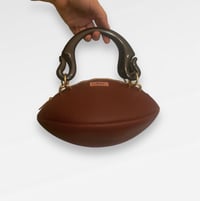 Image 3 of BROWN FOOTBALL WILSON NFL by BALLBAG